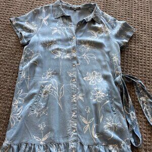 women's sun dress size m, with pockets